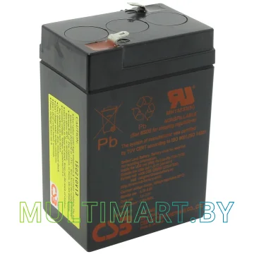 Аккумулятор для ИБП CSB Battery GP645 (6В/4.5 А·ч) картинка 2